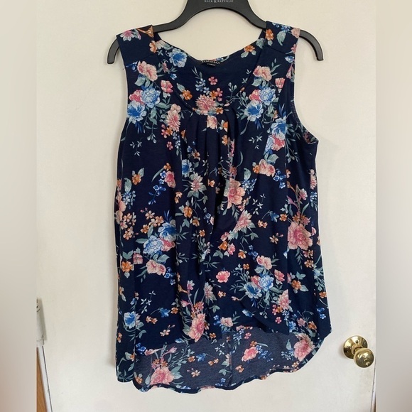 ROZ&ALI ladies large flyaway high low tank top - Picture 1 of 8